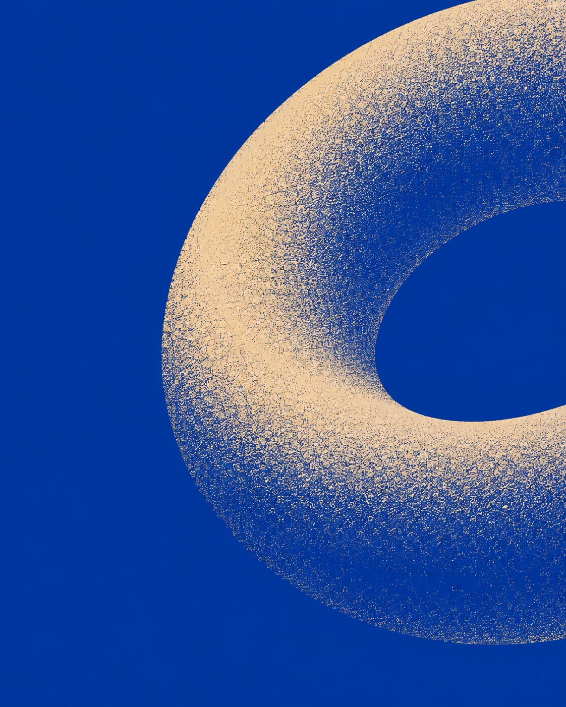 A single torus with an open centre